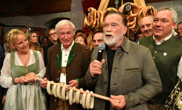 Auch Arnold Schwarzenegger war wieder mit dabei. (Foto: BrauerPhotos / G.Nitschke für Stanglwirt)