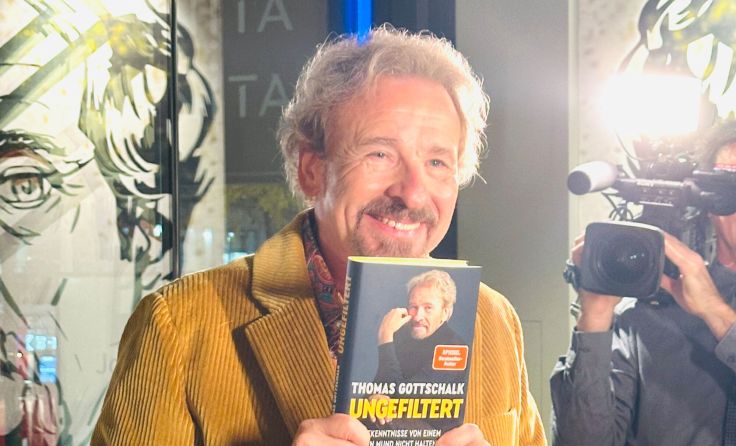 Thomas Gottschalk bei seiner Buchpräsentation in Wien (Foto: Tom Leitner)