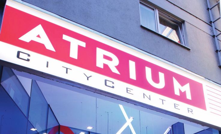 Leicht zu finden: direkt am OK-Platz/Mozartkreuzung. Foto: ATRIUM City Center