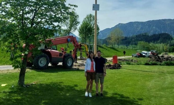 Kathrin und Jürgen Dilly-Schickelgruber (Foto: Golfclub Dilly)