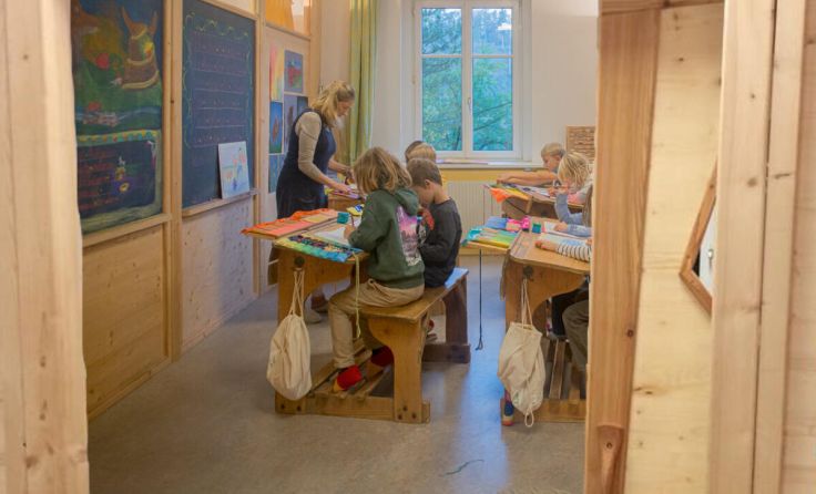 Waldorfschule in Walding (Foto: Jonathan Verhelst / Elina Photographyy)
