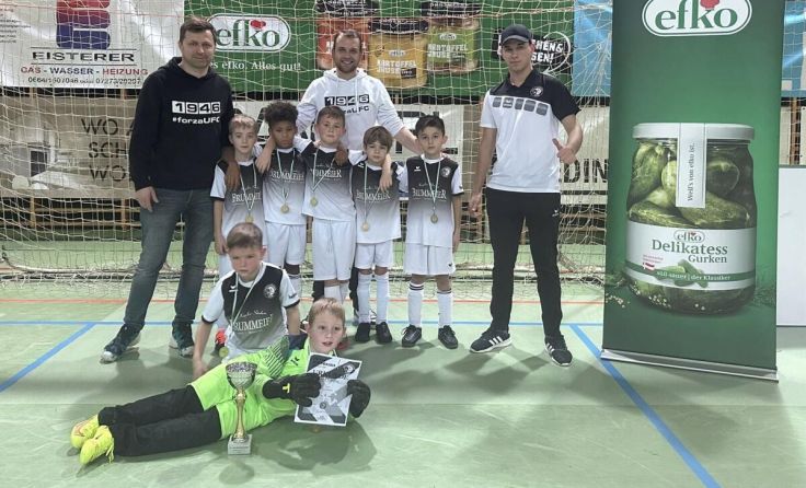 Die U9-Mannschaft des UFC Eferding wurde in ihrer Altersklasse Zweiter. (Foto: UFC Eferding)