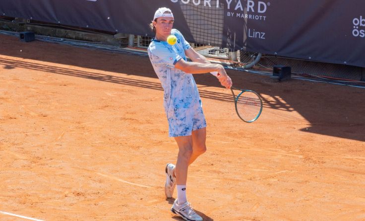 Lukas Neumayer unterliegt im Finale von Vicenza dem Taiwanesen Tseng; Foto: gerd2709
