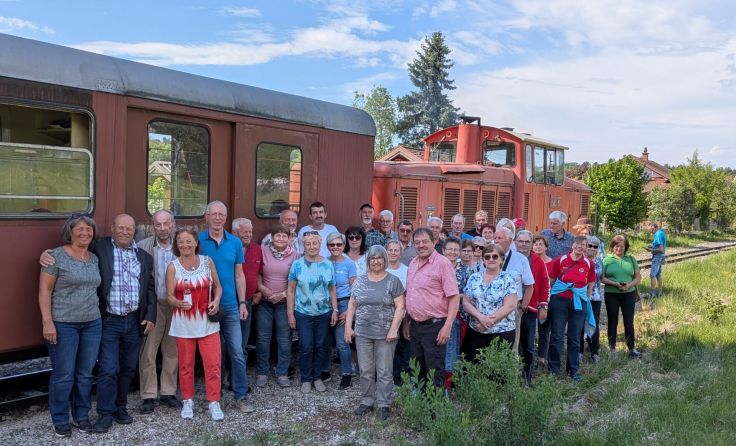 Fahrt mit der Steyrtal-Museumsbahn (Bildrechte: PVÖ Vorderweißenbach)