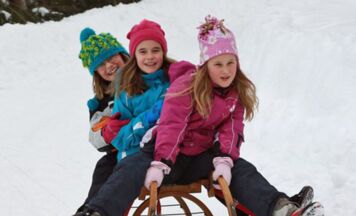 Lustige Alternative zum Skifahren – Rodeln - Natur pur