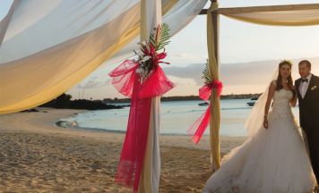 Heiraten im Paradies hinter den Kulissen