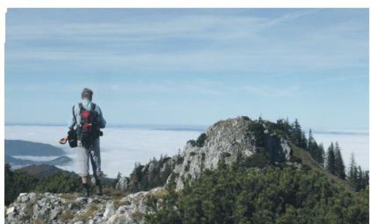 Blick vom Trapez zum Steineck