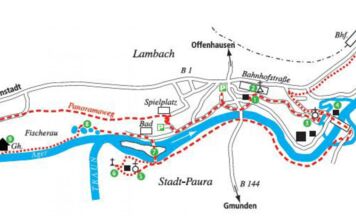LAMBACH  Osternestsuche an der Traunpromenade