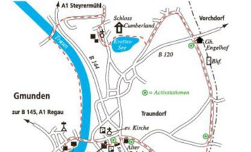 GMUNDEN Spuren der Pferdeeisenbahn