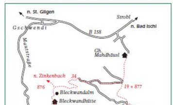 Aussichtswarte über dem Wolfgangsee