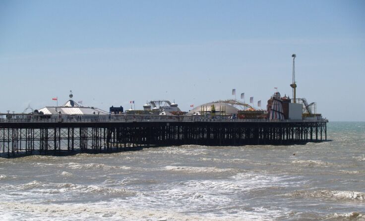 Der berühmte Pier von Brighton. Fotos: Hamedinger/Strobel