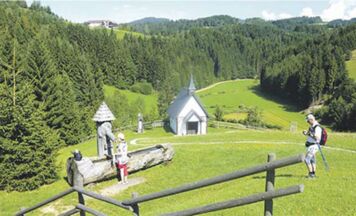 Einkehr am Johannesweg, Mühlviertler Alm