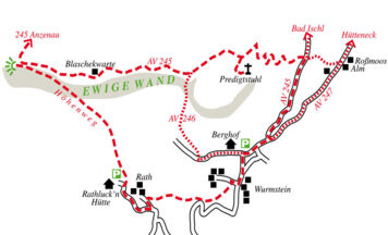 Höhenweg auf den Predigstuhl, Bad Goisern