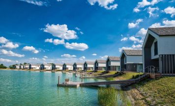 Neue Park-Residenzen am See des Vila Vita Pannonia im Burgenland