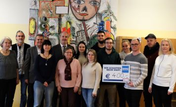 SOB - Steyr: Spendenübergabe an die Lebenshilfe Steyr