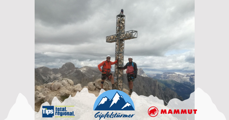 TIPS Gipfelstürmer - Reinhard aus Braunau - Rotwand 2806 m, Rosengarten/Südtirol