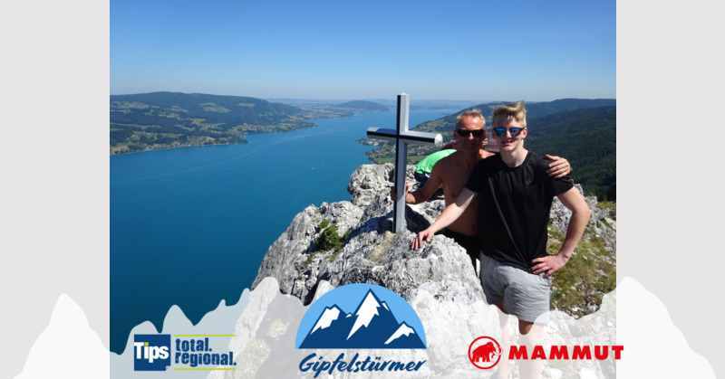 TIPS Gipfelstürmer - Thomas aus Freistadt - Kl Schoberstein 1000m Südostgrat II+ (Weissenbach Attersee)