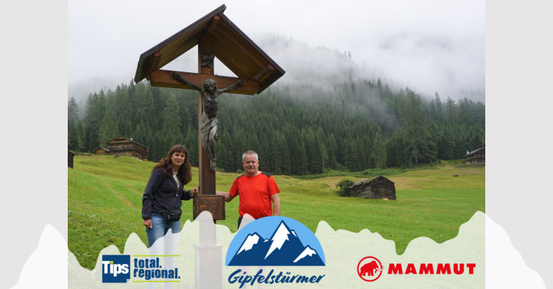 TIPS Gipfelstürmer - Gottfried +Heidi  aus Freistadt - Niederbruggeralmkreuz 1603m  Osttirol