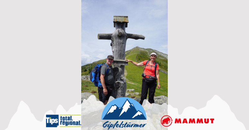 TIPS Gipfelstürmer - Gottfried +Heidi  aus Freistadt - Peterbauerkreuz  Mauterndorf 