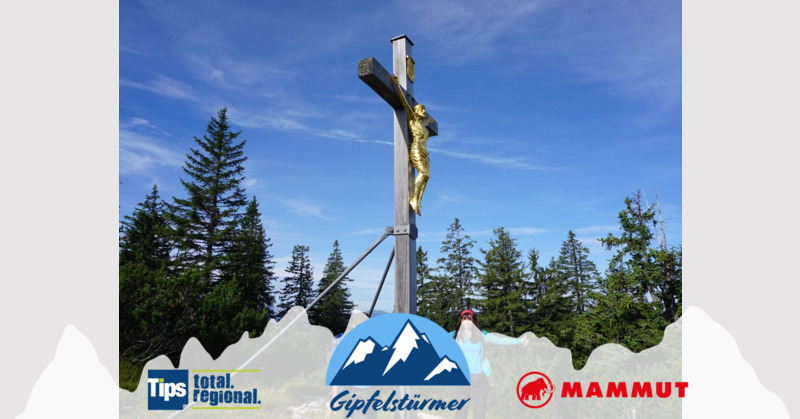 TIPS Gipfelstürmer - Gottfried  + Heidi  aus Freistadt - Predigtstuhl 1613m(von Tal sehbare Kreuz) Bad Reichenhall