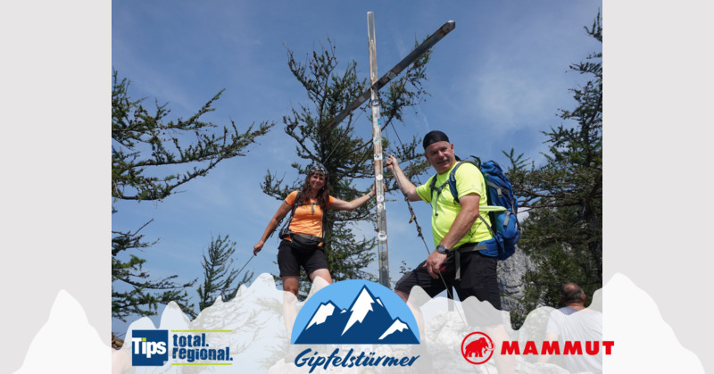 TIPS Gipfelstürmer - Gottfried + Heidi aus Freistadt - Gr.Schoberstein 1037m Weißenbach am Attersee