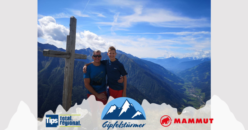 TIPS Gipfelstürmer - Gerhard und Felix  aus Freistadt - Fleckner Gipfel - Südtirol