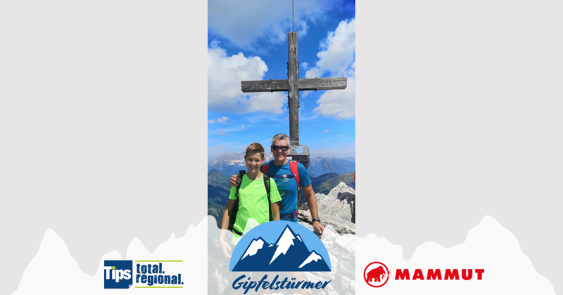 TIPS Gipfelstürmer - Gerhard und Felix  aus Freistadt - Steirische Kalkspitze