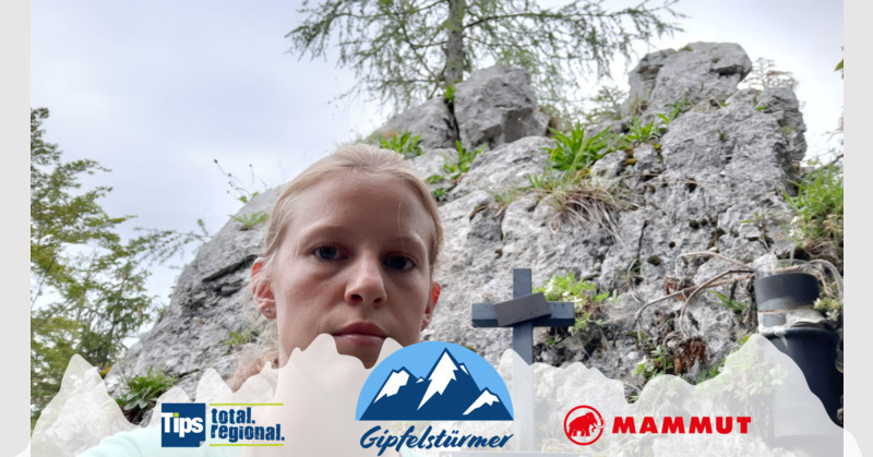 TIPS Gipfelstürmer - Sandra aus Gmunden - Maisnkögerl Kletterkreuz