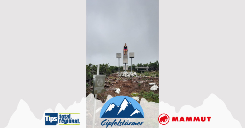 TIPS Gipfelstürmer - Sandra aus Gmunden - Grünalmkogel