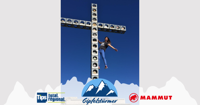 TIPS Gipfelstürmer - Magdalena aus Grieskirchen - Europakreuz am Feuerkogel