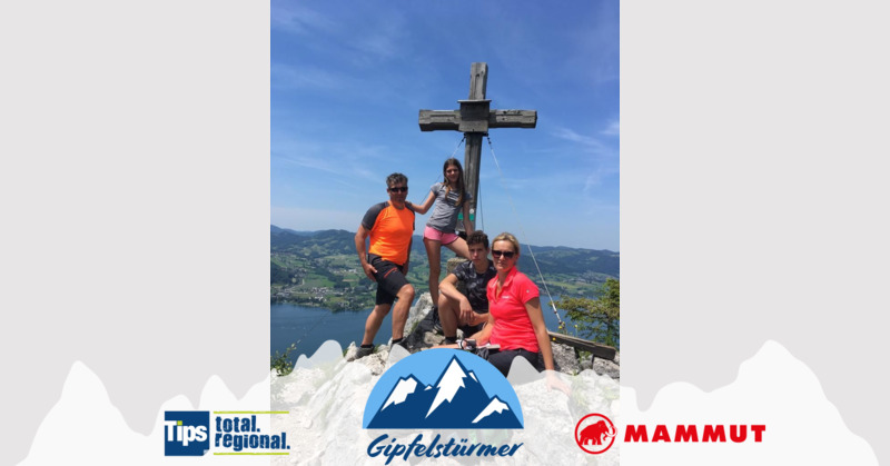 TIPS Gipfelstürmer - Christa, Markus,Jan,Pia aus Grieskirchen - Kleiner Schönberg