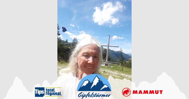 TIPS Gipfelstürmer - Elisabeth aus Kirchdorf - Plannerkreuz mit schmetterling