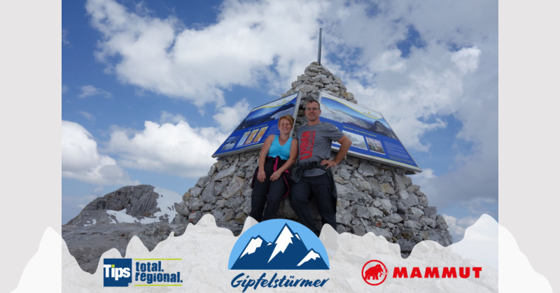 TIPS Gipfelstürmer - Hans u. Lisi aus Perg - Kleiner Gjaidstein 2685 Metern / Dachstein 
