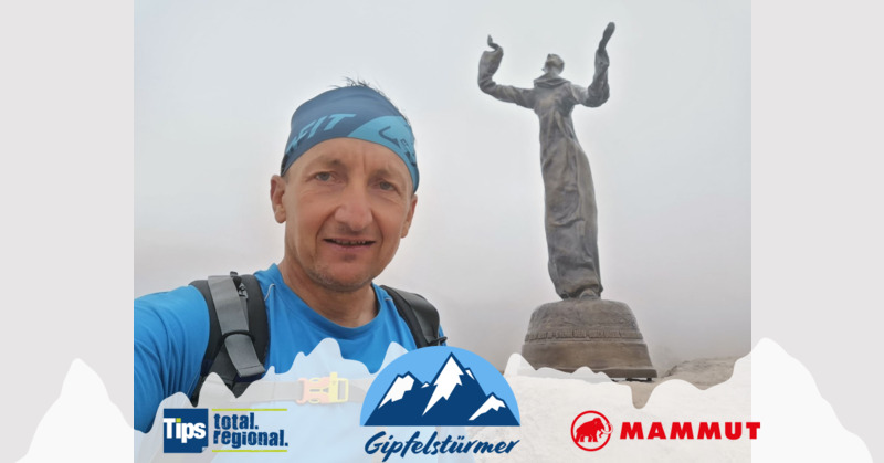 TIPS Gipfelstürmer - Josef aus Perg - Maria-Almer Wallfahrerkreuz am Riemannhaus