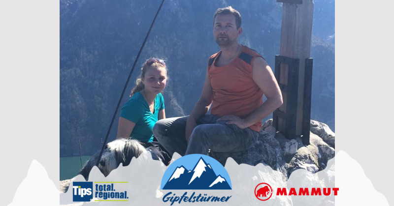 TIPS Gipfelstürmer - Gerlinde aus Ried - Grosser Sonnstein - Tabea, Mike und Baby