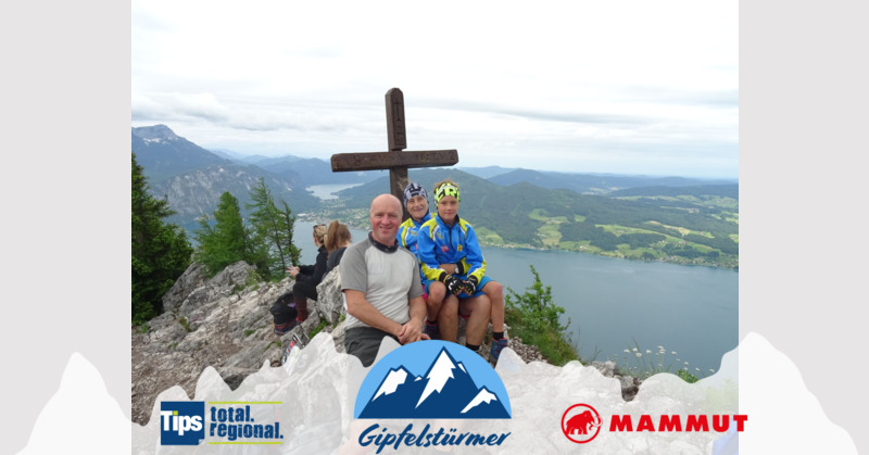 TIPS Gipfelstürmer - Christian, Edeltraud und Leonhard aus Rohrbach - Drachenwand