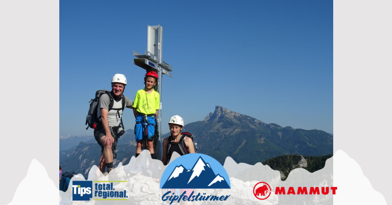 TIPS Gipfelstürmer - Christian, Edeltraud und Leonhard aus Rohrbach - Mahdlgupf