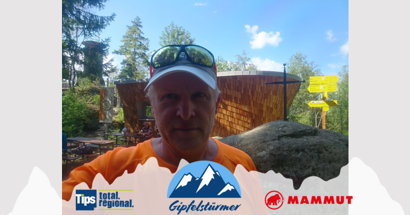 TIPS Gipfelstürmer - Alois aus Rohrbach - Hüttenkreuz am Buchberg - 785 m - Mühlviertler Kernland