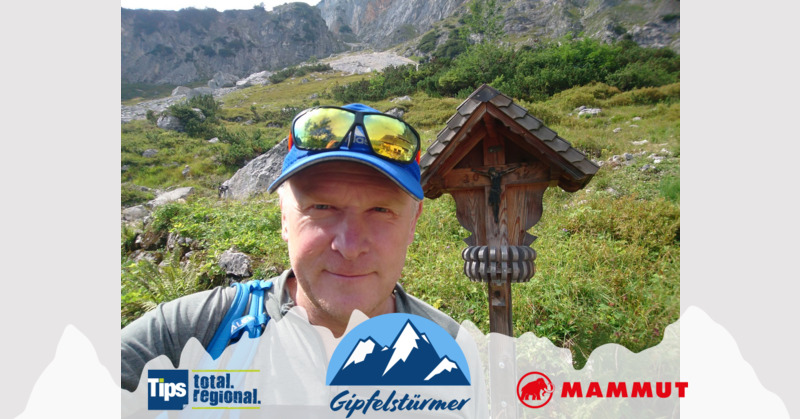 TIPS Gipfelstürmer - Alois aus Rohrbach - Hüttenkreuz Toni Lenz Hütte - 1438 m - Berchtesgadener Alpen