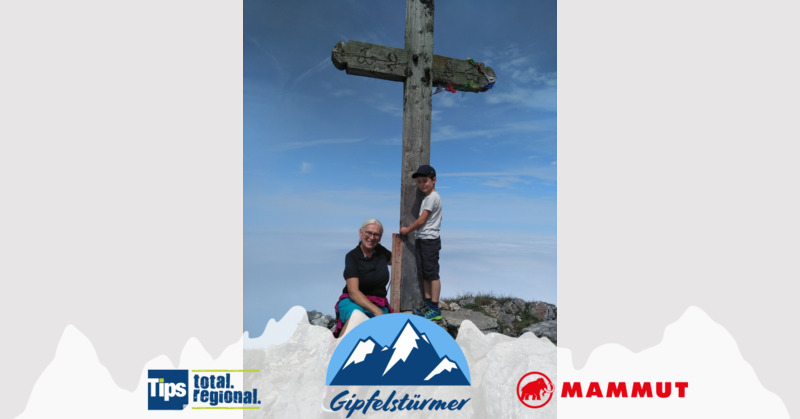 TIPS Gipfelstürmer - Herbert aus Schärding - Tobias mit Oma auf dem Schafberg