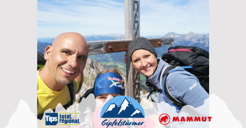 TIPS Gipfelstürmer - Irene, Susanna & Christian  aus Scheibbs - Riffel, 2.106m
