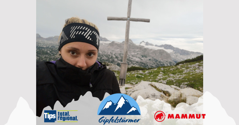 TIPS Gipfelstürmer - Lisa aus Vöcklabruck - Krippenstein  - 2. Gipfelkreuz