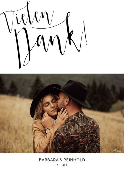 Motiv 1 - Dankeskarte