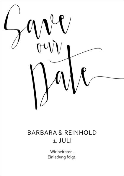 Motiv 1 - Save the Date