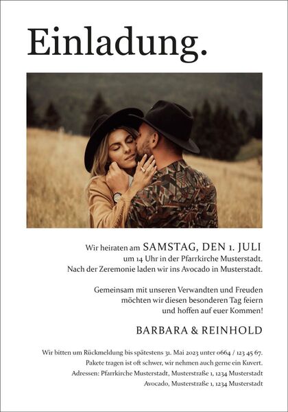Motiv 3 - Einladung