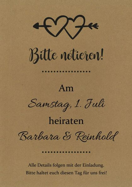 Motiv 4 - Save the Date