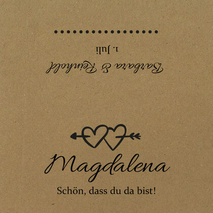 Motiv 4 - Tischkarte