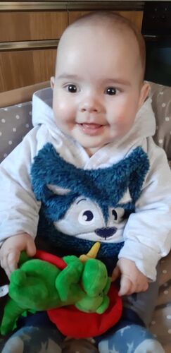 Das süßeste Babyfoto - David aus Grieskirchen