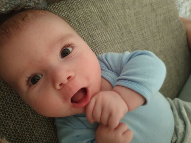 Das süßeste Babyfoto - Nikolai aus Wels