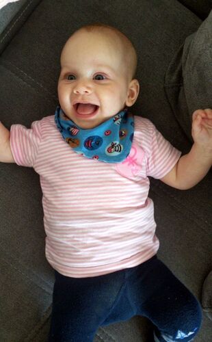 Das süßeste Babyfoto - Maria Ottilia aus Perg